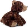 The Petting Zoo Brown Bear Stuffed Animal, Gifts for Kids, Wild Onez Zoo Animals, Brown Bear Plush Toy 9 inches(8 inch)