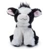 The Petting Zoo Cow Stuffed Animal Plushie, Gifts for Kids, Wild Onez Babiez Farm Animals, Cow Plush Toy 6 inches