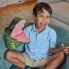 The Petting Zoo Dinosaur T-Rex Stuffed Animal Plushie, Gifts for Kids, Puppetz Animals, Green T-Rex Plush Toy 12 Inches
