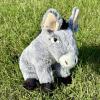 The Petting Zoo Donkey Stuffed Animal Plushie, Gifts for Kids, Wild Onez Farm Animals, Donkey Plush Toy 12 Inches