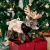 The Petting Zoo Elk Stuffed Animal Plushie, Gifts for Kids, Wild Onez Wildlife Animals, Elk Plush Toy 12 Inches