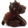 The Petting Zoo Floppy Bison Stuffed Animal Plushie, Gifts for Kids, Wild Onez Wildlife Animals, Bison Plush Toy 9 inches(8 inch)