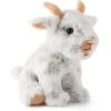 The Petting Zoo Goat Stuffed Animal Plushie, Gifts for Kids, Wild Onez Babiez Farm Animals, Goat Plush Toy 6 inches(6 in)