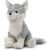 The Petting Zoo Grey Wolf Stuffed Animal, Gifts for Kids, Wild Onez Zoo Animals, Jumbo Grey Wolf Plush Toy 20 inches