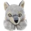 The Petting Zoo Grey Wolf Stuffed Animal Plushie, Gifts for Kids, Earth Keeperz Wildlife Animals, Zoologee Grey Wolf Plush Toy, 10 inches