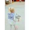 The Petting Zoo Grey Wolf Stuffed Animal Plushie, Gifts for Kids, Earth Keeperz Wildlife Animals, Zoologee Grey Wolf Plush Toy, 12 inches