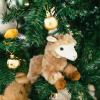 The Petting Zoo Grey Wolf Stuffed Animal Plushie, Gifts for Kids, Scoopz Wildlife Animals, Wolf Plush Toy, 8 inches(Llama)