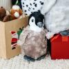 The Petting Zoo Grey Wolf Stuffed Animal Plushie, Gifts for Kids, Scoopz Wildlife Animals, Wolf Plush Toy, 8 inches(Penguin Chick)