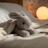 The Petting Zoo Grey Wolf Stuffed Animal Plushie, Gifts for Kids, Scoopz Wildlife Animals, Wolf Plush Toy, 8 inches(Rabbit)