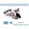 The Petting Zoo Grey Wolf Stuffed Animal Plushie, Gifts for Kids, Scoopz Wildlife Animals, Wolf Plush Toy, 8 inches(Ring-tailed Lemur)