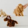 The Petting Zoo Highland Cow Plushie Stuffed Animal, Gifts for Kids, Wild Onez Wildlife Animals, Standing Cow Plush Toy, 12 inches