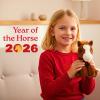 The Petting Zoo Horse Stuffed Animal Plushie, Gifts for Kids, Wild Onez Babiez Wildlife Animals, Brown Horse Plush Toy 6 inches(6 inches)