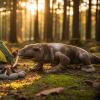 The Petting Zoo Komodo Dragon Stuffed Animal Plushie, Gifts for Kids, Wild Onez Reptile Animals, Dragon Plush Toy 12 Inches