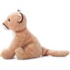 The Petting Zoo Mountain Lion Stuffed Animal, Gifts for Kids, Wild Onez Zoo Animals, Mountain Lion Plush Toy Sitting 12 inches