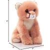 The Petting Zoo Mountain Lion Stuffed Animal Plushie, Gifts for Kids, Wild Onez Babiez Wildlife Animals, Lion Plush Toy 6 inches