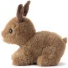 The Petting Zoo Rabbit Stuffed Animal Plushie, Gifts for Kids, Wild Onez Babiez Wildlife Animals, Brown Bunny Plush Toy 6 inches