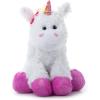 The Petting Zoo Rainbow Unicorn Stuffed Animal, Unicorn Gifts for Girls, Plush Toy 11 inches