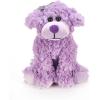 The Petting Zoo Scruffy Dog Stuffed Animal, Gifts for Girls, Purple Dog Plush Toy 9 Inches