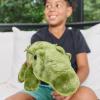 The Petting Zoo Seahorse Stuffed Animal Plushie, Gifts for Kids, Scoopz Sealife Animals, Seahorse Plush Toy, 8 inches(Alligator)