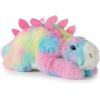 The Petting Zoo Seahorse Stuffed Animal Plushie, Gifts for Kids, Scoopz Sealife Animals, Seahorse Plush Toy, 8 inches(Dino Stegosaurus)