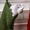 The Petting Zoo Seahorse Stuffed Animal Plushie, Gifts for Kids, Scoopz Sealife Animals, Seahorse Plush Toy, 8 inches(Dolphin)