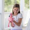 The Petting Zoo Seahorse Stuffed Animal Plushie, Gifts for Kids, Scoopz Sealife Animals, Seahorse Plush Toy, 8 inches(Flamingo)