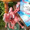 The Petting Zoo Seahorse Stuffed Animal Plushie, Gifts for Kids, Scoopz Sealife Animals, Seahorse Plush Toy, 8 inches(Flamingo)