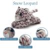 The Petting Zoo Seahorse Stuffed Animal Plushie, Gifts for Kids, Scoopz Sealife Animals, Seahorse Plush Toy, 8 inches(Snow Leopard)