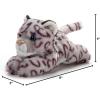 The Petting Zoo Seahorse Stuffed Animal Plushie, Gifts for Kids, Scoopz Sealife Animals, Seahorse Plush Toy, 8 inches(Snow Leopard)