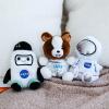 The Petting Zoo Space Shuttle Stuffed Animal Plushie, Gifts for Kids, Nuggetz Animals, Space Shuttle Plush Toy, 6 inches