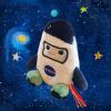 The Petting Zoo Space Shuttle Stuffed Animal Plushie, Gifts for Kids, Nuggetz Animals, Space Shuttle Plush Toy, 6 inches