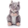The Petting Zoo Squirrel Stuffed Animal Plushie, Gifts for Kids, Wild Onez Babiez Wildlife Animals, Squirrel Plush Toy 6 inches
