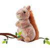 The Petting Zoo Squirrel Stuffed Animal Plushie, Gifts for Kids, Wild Onez Wildlife Animals, Brown Squirrel Plush Toy 9 inches