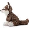 The Petting Zoo Timber Wolf Stuffed Animal, Gifts for Kids, Wild Onez Zoo Animals, Timber Wolf Plush Toy Sitting 12 inches