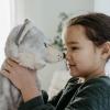The Petting Zoo Wolf Stuffed Animal, Gifts for Kids, Wild Onez Zoo Animals, Grey Wolf Plush Toy 12 inches