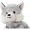The Petting Zoo Wolf Stuffed Animal, Gifts for Kids, Wild Onez Zoo Animals, Grey Wolf Plush Toy 9 inches(Small)