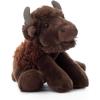 The Petting Zoo Floppy Bison Stuffed Animal Plushie, Gifts for Kids, Wild Onez Wildlife Animals, Bison Plush Toy 9 inches(8 inch)