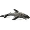 The Petting Zoo Great White Shark Animal Plushie, Gifts for Kids, Wild Onez Sealife Animals, Grey Shark Plush Toy, 72 inches