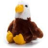 The Petting Zoo Grey Wolf Stuffed Animal Plushie, Gifts for Kids, Scoopz Wildlife Animals, Wolf Plush Toy, 8 inches(Bald Eagle)