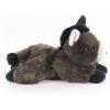 The Petting Zoo Grey Wolf Stuffed Animal Plushie, Gifts for Kids, Scoopz Wildlife Animals, Wolf Plush Toy, 8 inches(Donkey)