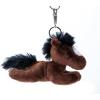 The Petting Zoo Horse Stuffed Animal Plushie, Gifts for Kids, Backpack Clips Animals, Brown Horse Plush Toy, 5 inches