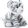 The Petting Zoo Tiger Stuffed Animal, Gifts for Kids, Wild Onez Zoo Animals, White Tiger Plush Toy 9 inches
