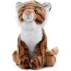 The Petting Zoo Tiger Stuffed Animal Plushie, Gifts for Kids, Wild Onez Zoo Animals, Tiger Plush Toy 12 inches