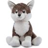 The Petting Zoo Timber Wolf Stuffed Animal Plushie, Gifts for Kids, Wild Onez Wildlife Animals, Wolf Plush Toy 20 inches