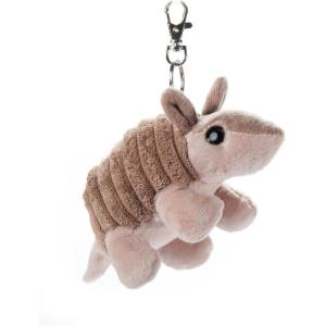 The Petting Zoo Armadillo Stuffed Animal Plushie, Gifts for Kids, Backpack Clips Animals, Armadillo Plush Toy, 6 inches