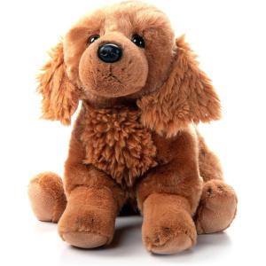 The Petting Zoo Golden Retriever Dog Stuffed Animal Plushie, Gifts for Kids, Dog Plush Toy 12 inches