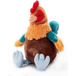 The Petting Zoo Rooster Stuffed Animal Plushie, Gifts for Kids, Wild Onez Barnyard Animals, Rooster Plush Toy, 12 inches