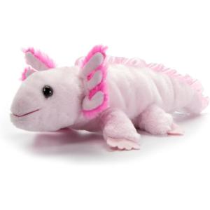 The Petting Zoo Seahorse Stuffed Animal Plushie, Gifts for Kids, Scoopz Sealife Animals, Seahorse Plush Toy, 8 inches(Axolotl)