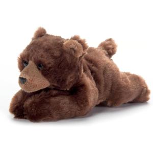 The Petting Zoo Seahorse Stuffed Animal Plushie, Gifts for Kids, Scoopz Sealife Animals, Seahorse Plush Toy, 8 inches(Brown Bear)