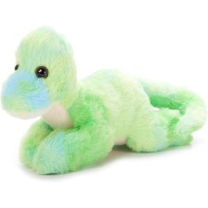 The Petting Zoo Seahorse Stuffed Animal Plushie, Gifts for Kids, Scoopz Sealife Animals, Seahorse Plush Toy, 8 inches(Dino Brachiosaurus)